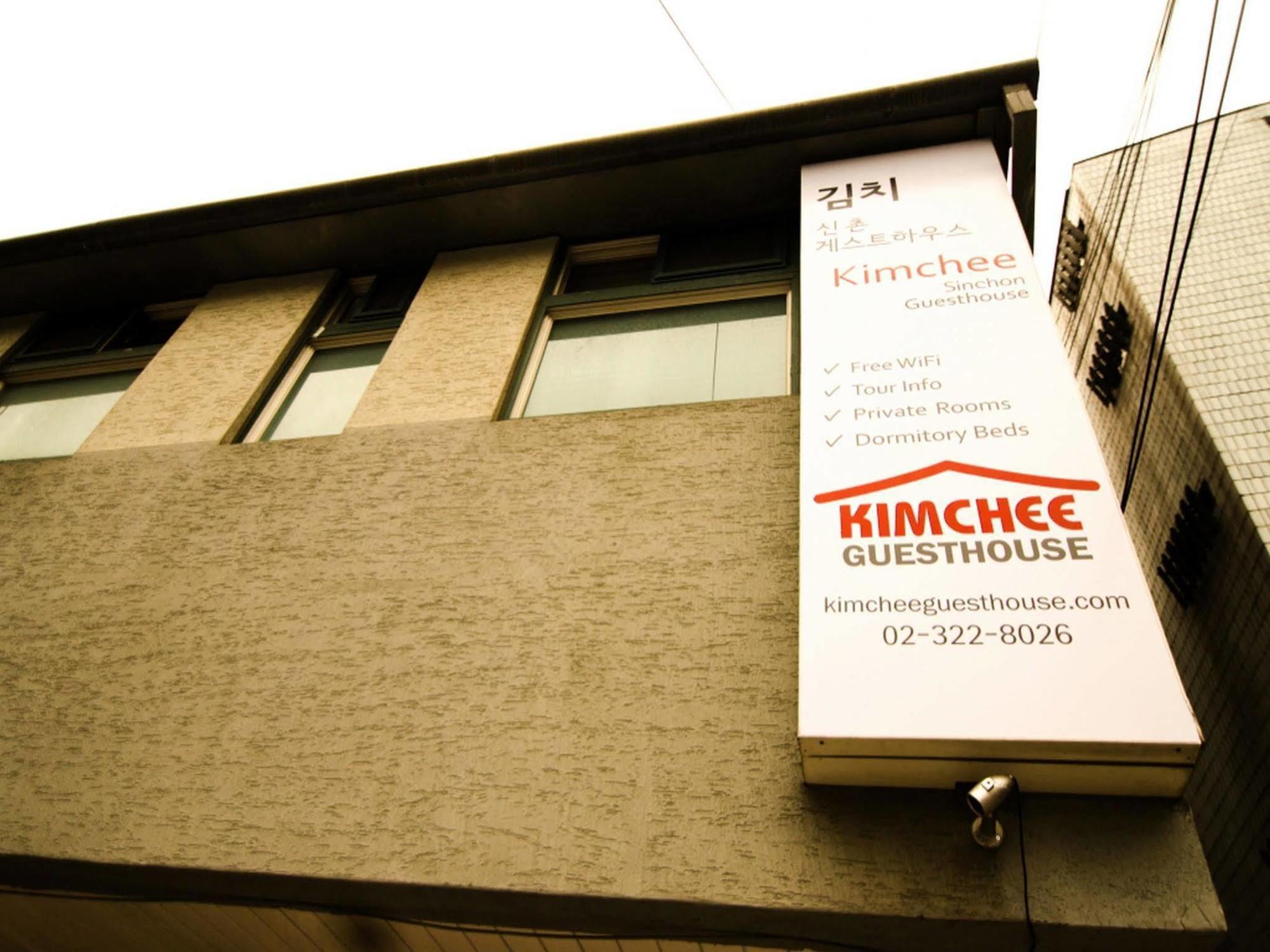 Kimchee Sinchon Guesthouse Seul Exterior foto